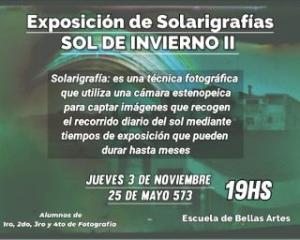 Exposición de Solarigrafias SOL DE INVIERNO